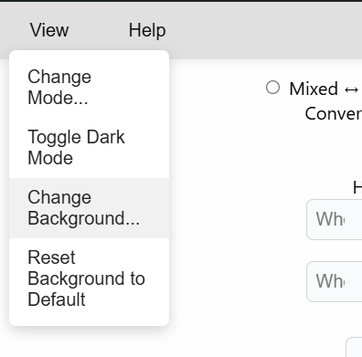 Change Background Screenshot